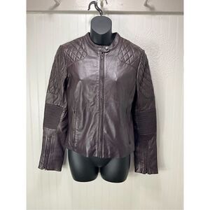 DANIER Leather Moto Jacket